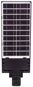 Toolight Toolight, záhradná LED solárna lampa so snímačom pohybu a diaľkovým ovládaním RSL017, čierna, OSW-10247