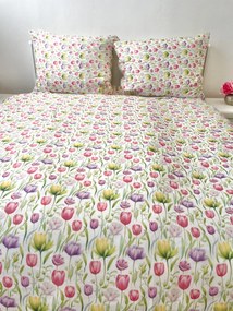 Mušelínové obliečky Tulipán 140x200cm+90x70cm TiaHome