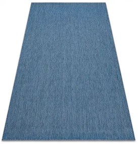 Koberec FLAT 48663/330 SISAL - modrá HLADKÝ Veľkosť: 120x170 cm