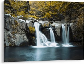 Obraz - Vodopády, Lushan, Čína (70x50 cm)