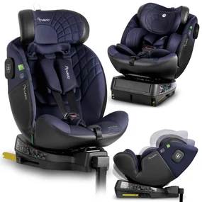 Autosedačka ISOFIX, 0-36kg, tmavomodrá | Nukido Prestige
