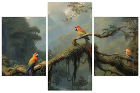 Obraz - Tropický les (90x60 cm)