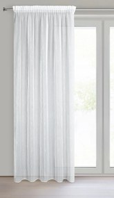 ZÁCLONA NA PÁSKE ALEXI 140X280 CM BIELA