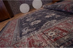 Koberec heat-set Jasmin 8628 čierny