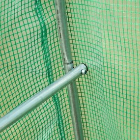 Zahradní fóliovník Berno 3x2x2 m zelený