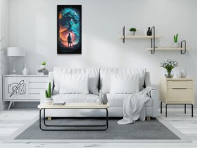 Gario Diamantové maľovanie Brána do iného sveta Rozmery: 40 x 80 cm, Rámovanie: Iba zrolované plátno, Diamanty: Okrúhle