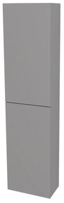 Mereo Aira, kúpeľňová skrinka 170 cm vysoká, pravé otváranie, Multidecor, Šedá supermat, MER-CN794PNSEDA