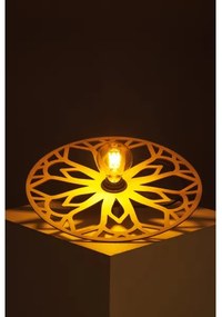 Prisadený luster FALCO 1xE27/60W/230V pr. 40 cm béžová