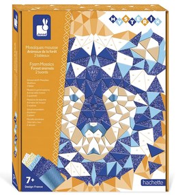 Kreatívna sada Mozaika Lesné zvieratá Janod Atelier Maxi od 7 rokov