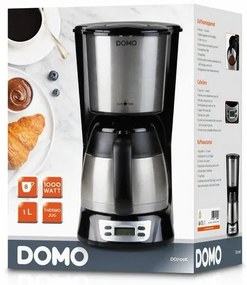 DOMO DO709K kávovar s časovačom a termokanvicou