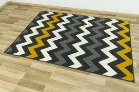 Koberec Luna 503369/89925 Cik cak žltý