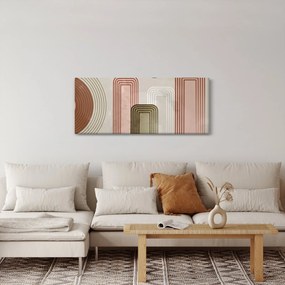 Obraz - Minimalistická ilustrácia (120x50 cm)