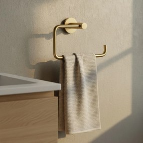 Rea Leo, vešiak na uterák, zlatá matná, REA-88087