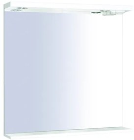 Zrkadlo s osvetlením Keramia Pro 80x80 cm biela PROZRCK80IP