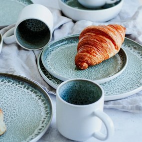 16-dielna jedálenská súprava Mäser MALEA – zelená