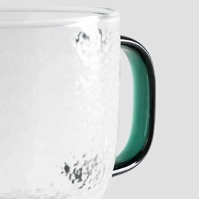 Hrnček MARTILLO priesvitný / tyrkysový 739095 500 ml