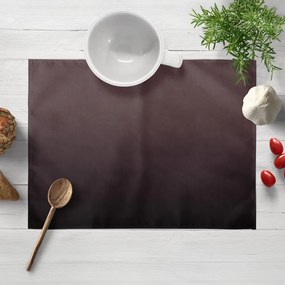 Biante Saténové prestieranie na stôl polyesterový Satén LUX-019 Čokoládovo hnedé 35x45 cm