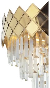 Luster na tyči CARISMA 9xE14/40W/230V zlatá