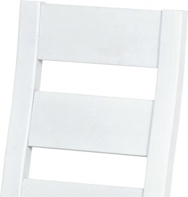 Sconto Jedálenská stolička DIANA biela/hnedá