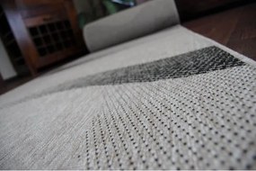 Behúň FLOORLUX SIZAL  20212 strieborno/čierny