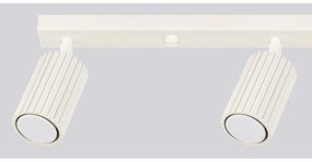 Krémovobiele bodové svietidlo 6,5x81 cm Gleam – Sollux