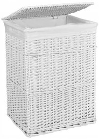 Sada košov na bielizeň biela 72 l a 114 l