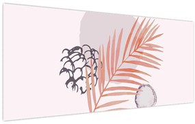Obraz - Fialový minimalizmus N⁰3 (120x50 cm)