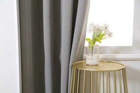 Záves OXFORD LIGHT 140x250 cm, svetlosivý Zavesenie: Riasiaca páska