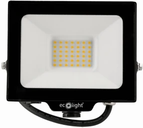ECOLIGHT LED reflektor 30W 2v1 - neutrálna biela