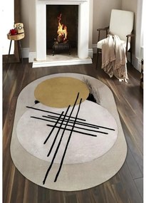 Žlto-béžový koberec 60x100 cm - Rizzoli
