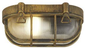 Vonkajšie nástenné svietidlo SearchLight BULKHEAD 61402BG