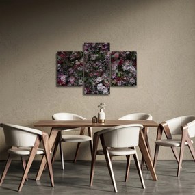 Obraz - Kvetinový múr (90x60 cm)