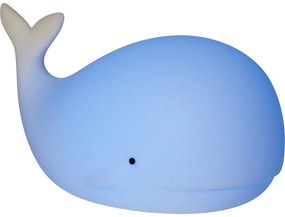 Biele LED detské nočné svetlo Whale - Star Trading