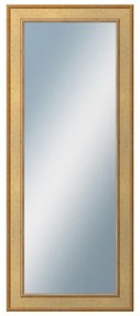 DANTIK - Zrkadlo v rámu, rozmer s rámom 50x120 cm z lišty TOOTH zlatá (2778)