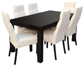 Zostava pre 6 osôb - RK047, Morenie: wenge, Dostupné poťahy: Lawa 05