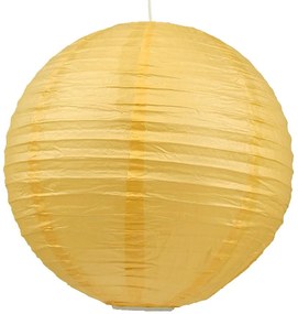 Candellux Lampshade Paper Sphere 60 Yellow 31-88249