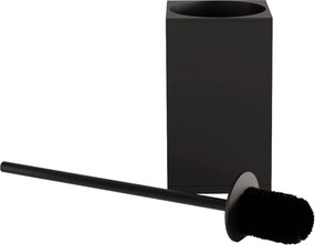 Rea Til, kovový stojan na WC s kefou, čierna matná, REA-88095