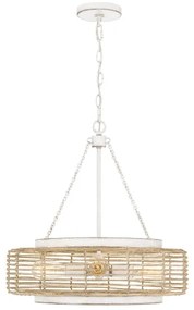 Quoizel QZ-WAYLON-4P-AWH - Závesný luster WAYLON na reťazi 4xE27/60W/230V, priemer 50,4 cm