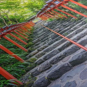 Obraz - Svätyňa Kifune (120x50 cm)