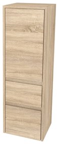 Mereo, Mereo Opto kúpeľňová skrinka vysoká 125 cm, ľavé otváranie, Multidecor, Dub Bardolino, MER-CN995LDBAR