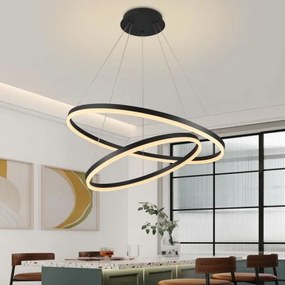 LED Stmievateľný luster na lanku LED/100W/230V 3000-6500K + diaľkové ovládanie