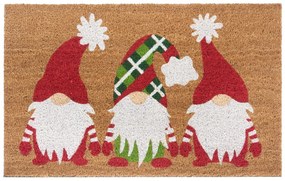 Hanse Home Collection koberce Rohožka 3 vianočné trpaslíci 105674 - 45x75 cm