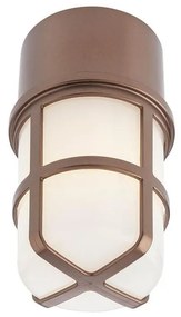 Redo 90194 - Vonkajšie bodové svietidlo TRITON 1xE27/28W/230V IP54 meď