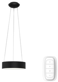 AGUJERO 45 | IMMAX NEO | smart LED závesné svietidlo Farba: Čierna matná