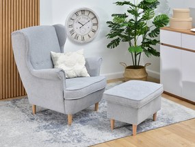 Taburetka Muriera (sivá). Akcia -15%. Vlastná spoľahlivá doprava až k Vám domov. 1136718
