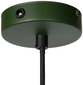 Lucide 78374/50/33 - Luster na lanku MANUELA 1xE27/60W/230V pr. 50 cm zelená