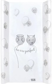 Prebaľovacia podložka New Baby Emotions biela 80x50cm