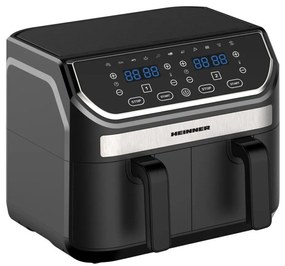 Heinner HAF-KDB1700BK - Duálna teplovzdušná fritéza 8,5 l 1700W/230V čierna