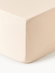 Elastická plachta na kontinentálnu posteľ z bavlneného saténu Premium