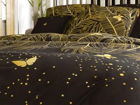 Obliečky z mikrovlákna VISATA čierne Rozmer obliečky: 70 x 80 cm | 140 x 200 cm